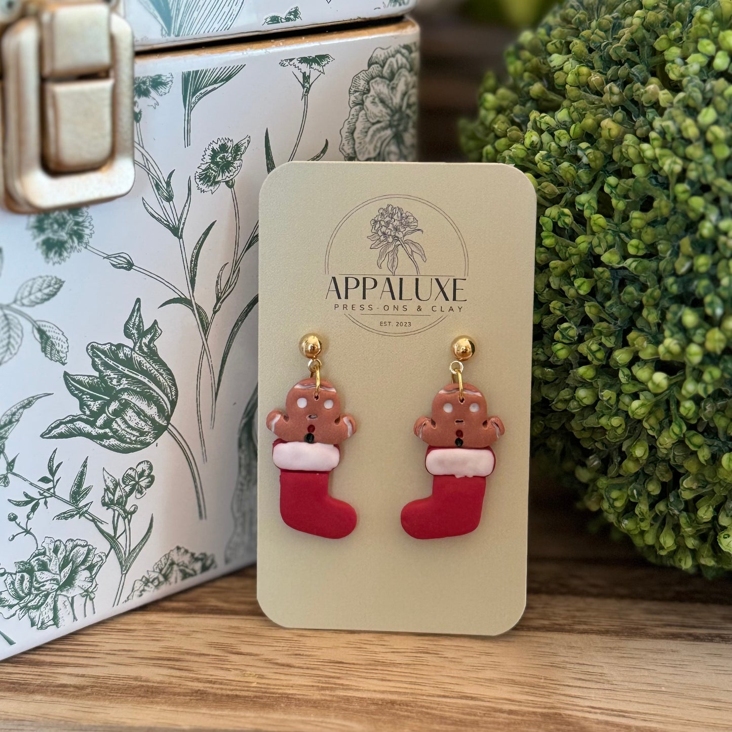 Gingerbread Man in Stocking