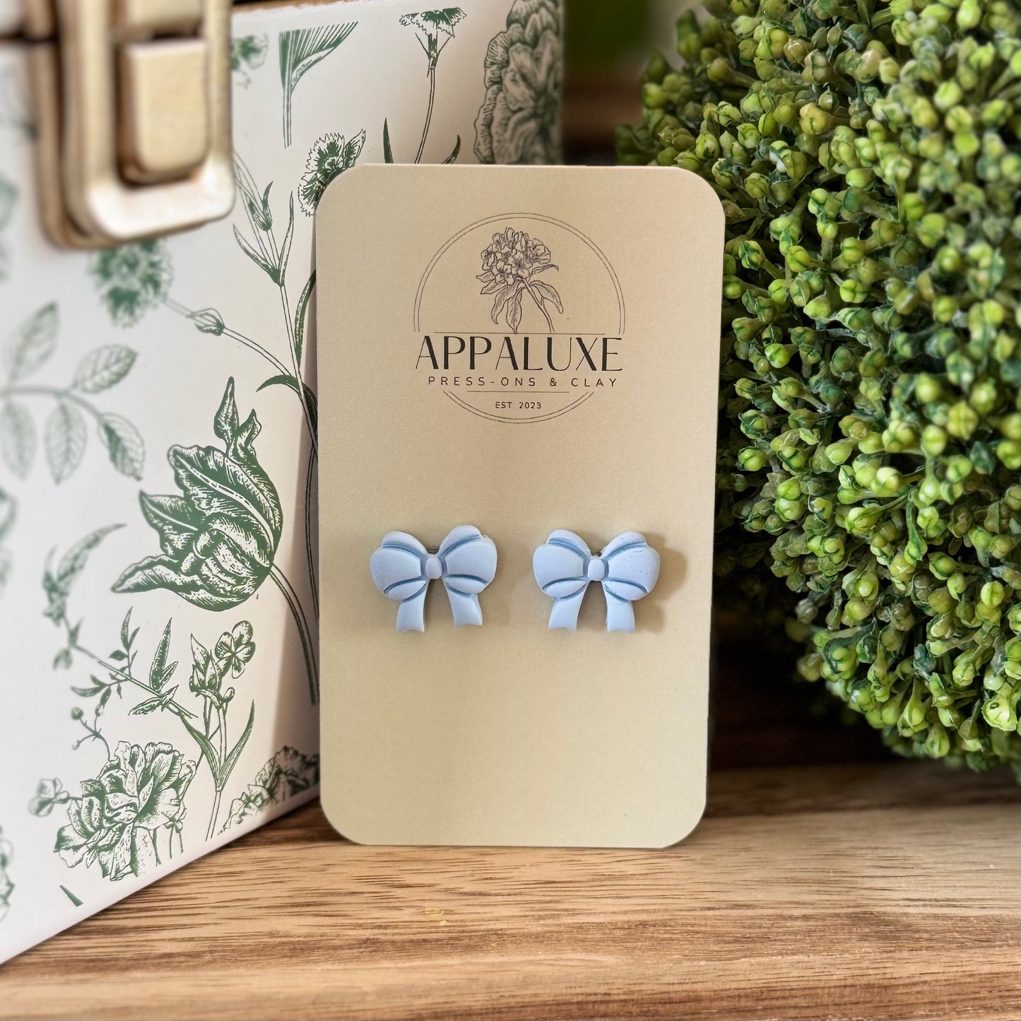 Everyday Bows- Puffy Bow Stud