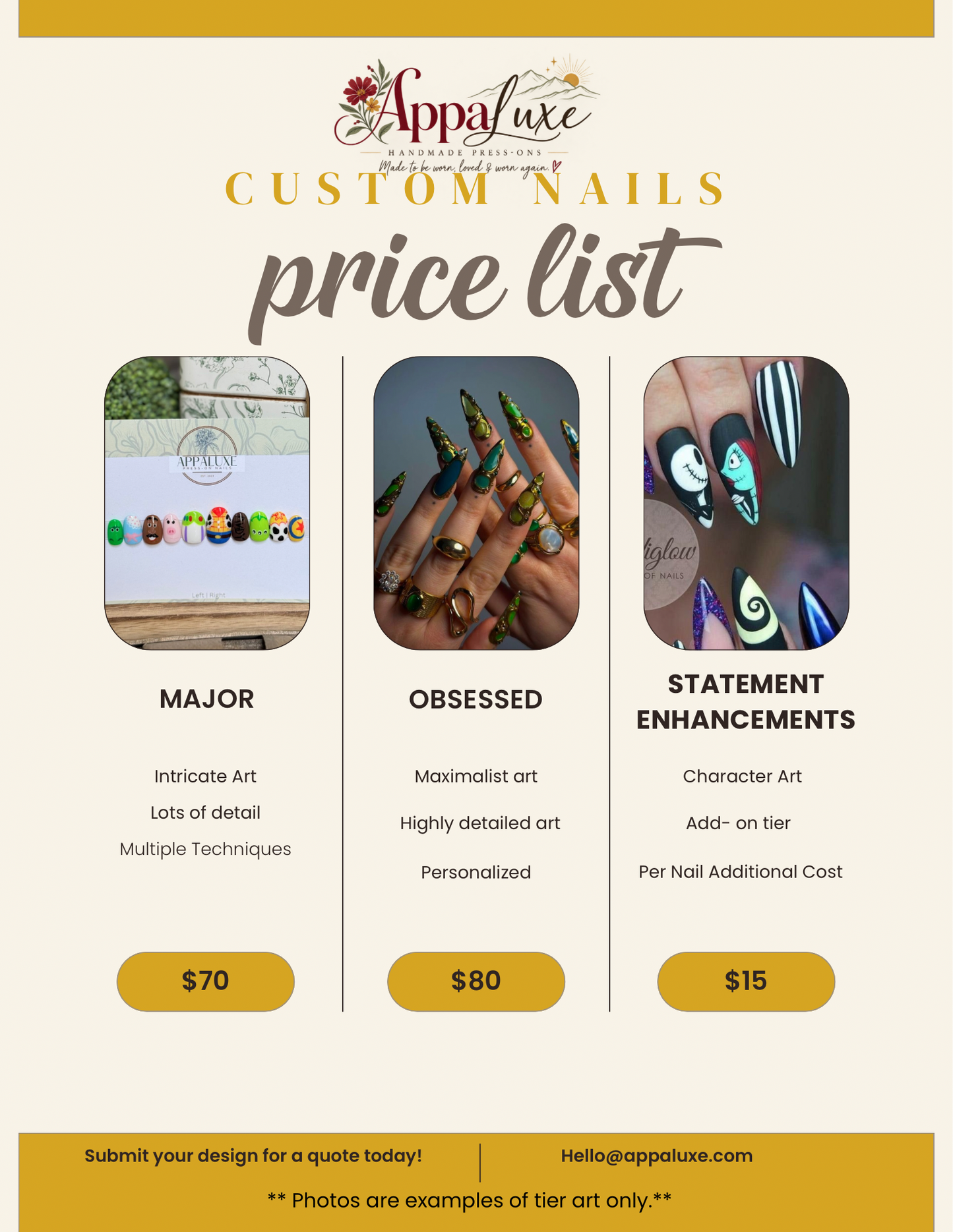 Custom Nail Set
