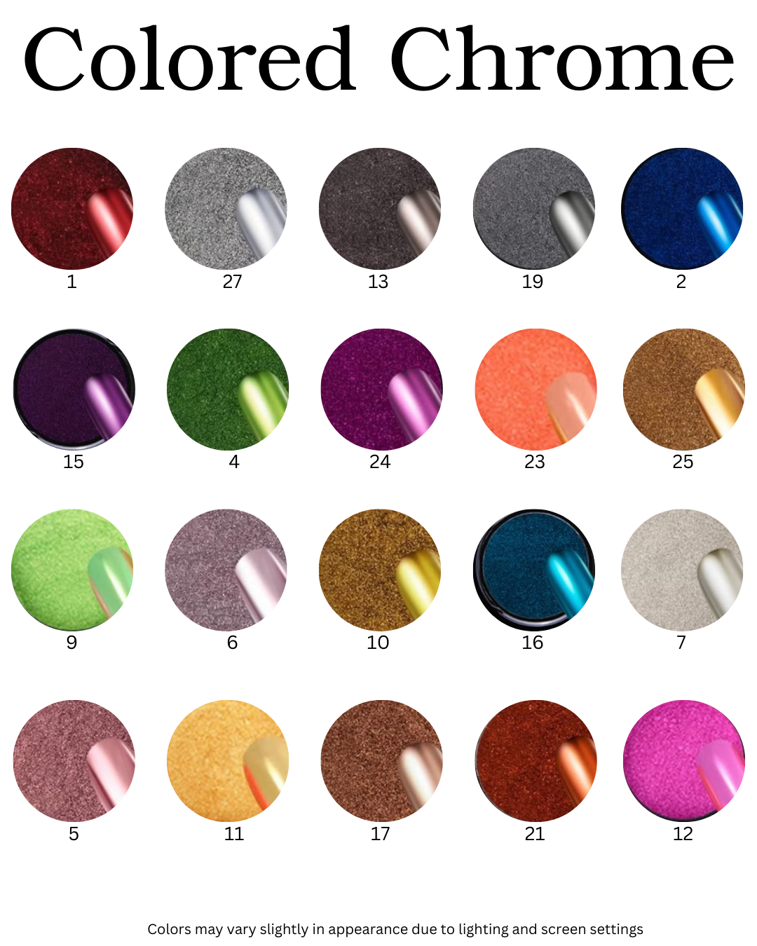 CREATE YOUR OWN CLAWS - CHROME SET