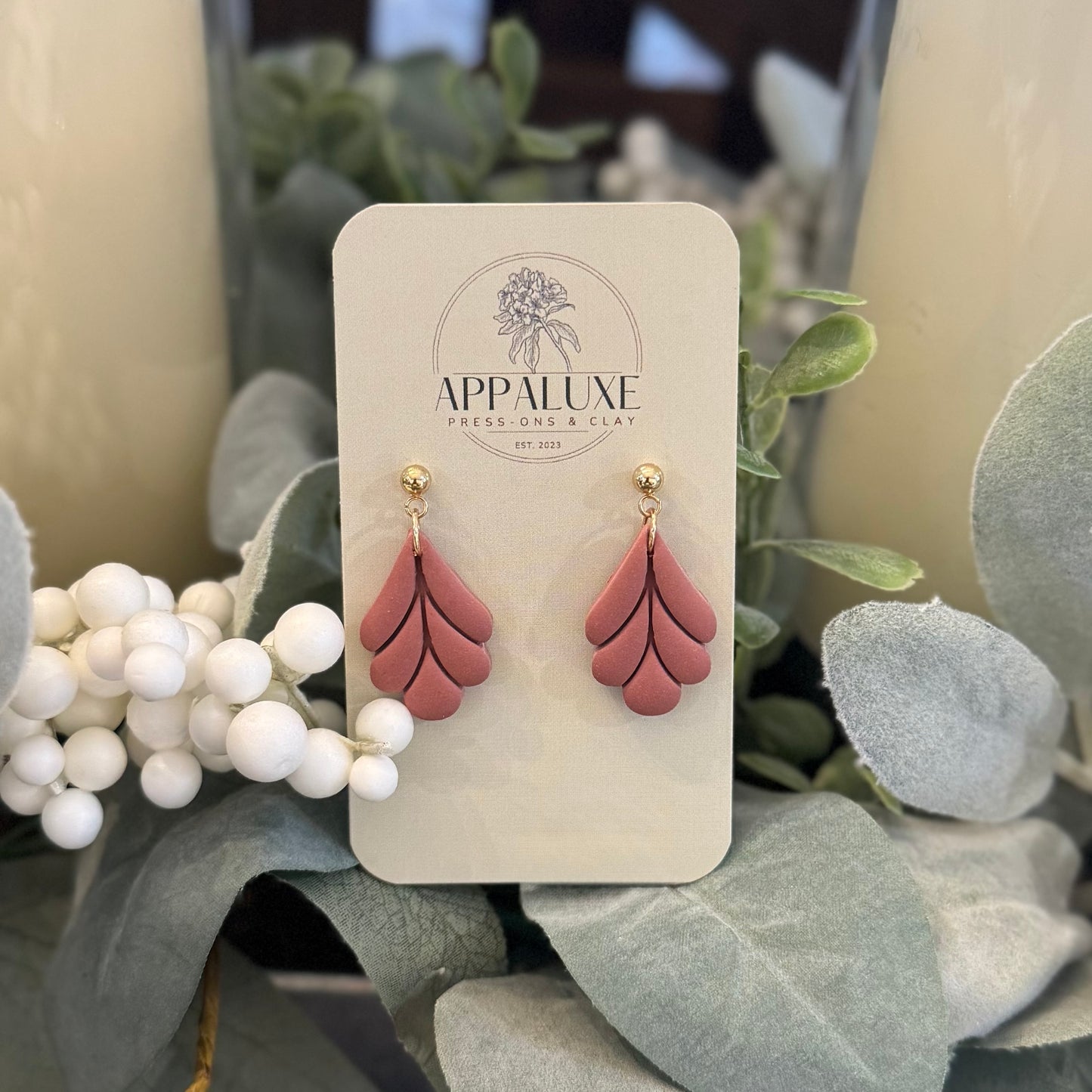 Teardrop Fan Dangles