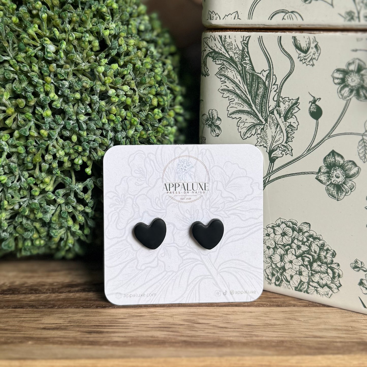PUFFY HEARTS- STUDS