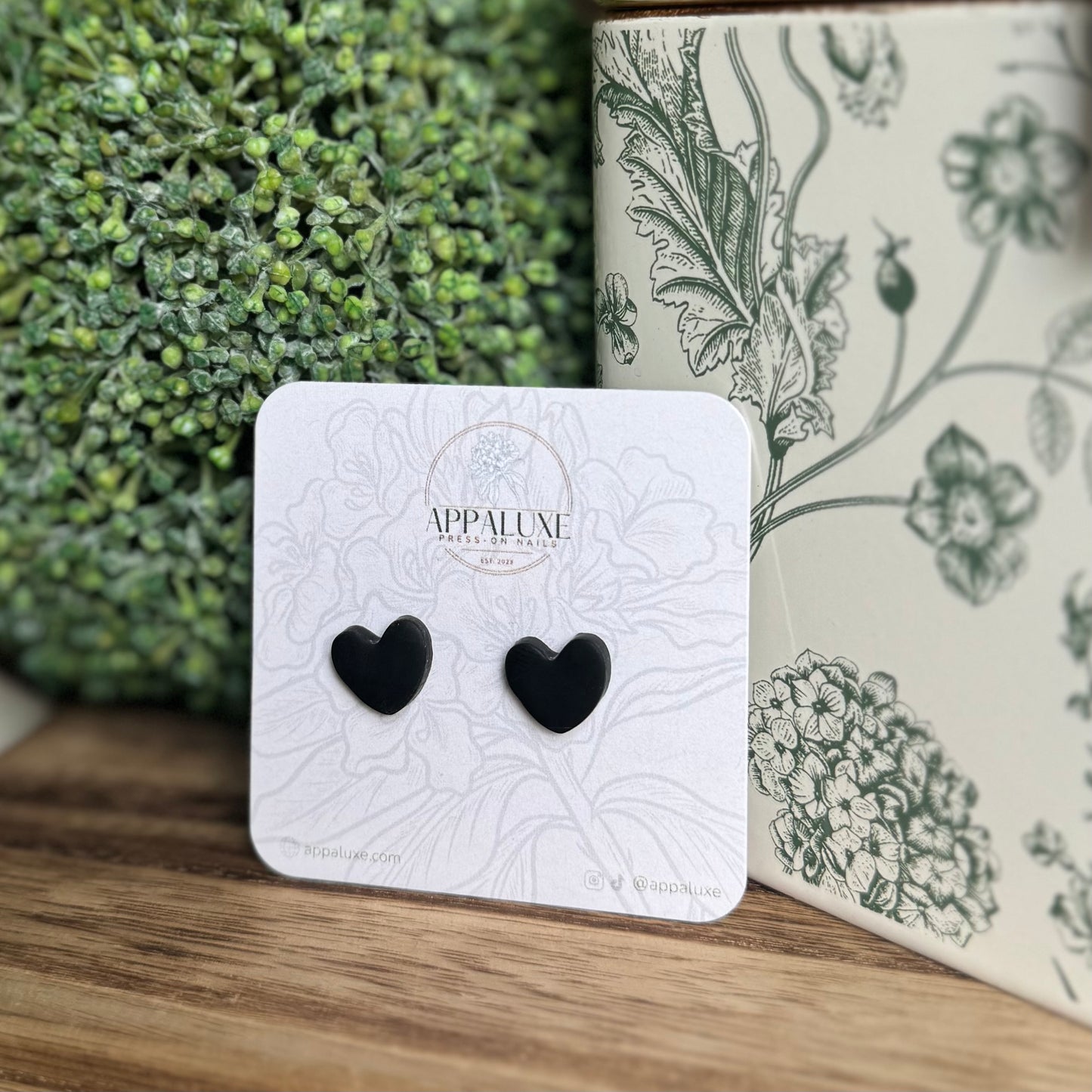 PUFFY HEARTS- STUDS