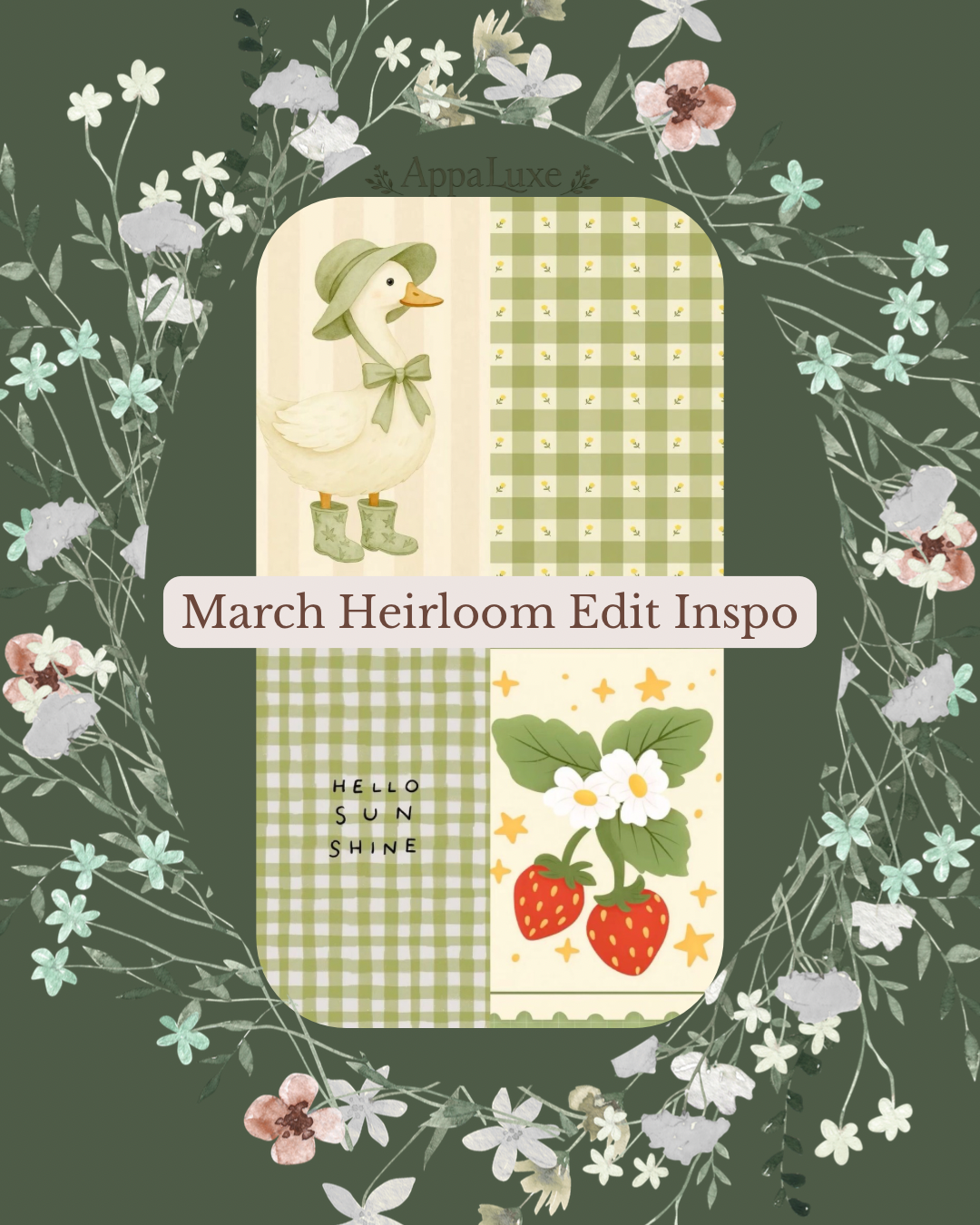 The Heirloom Edit | MARCH Edition