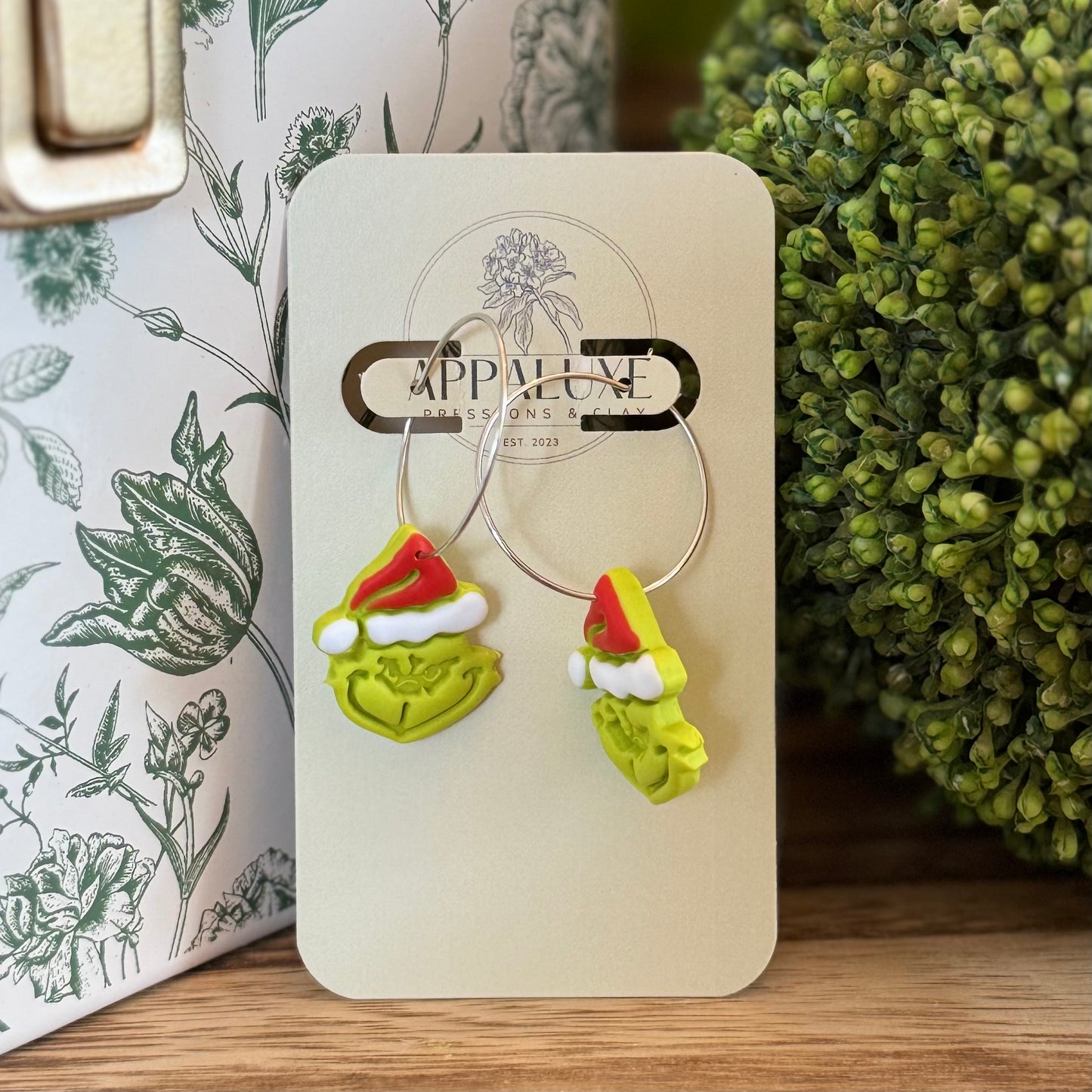 Mean Green Christmas Monster