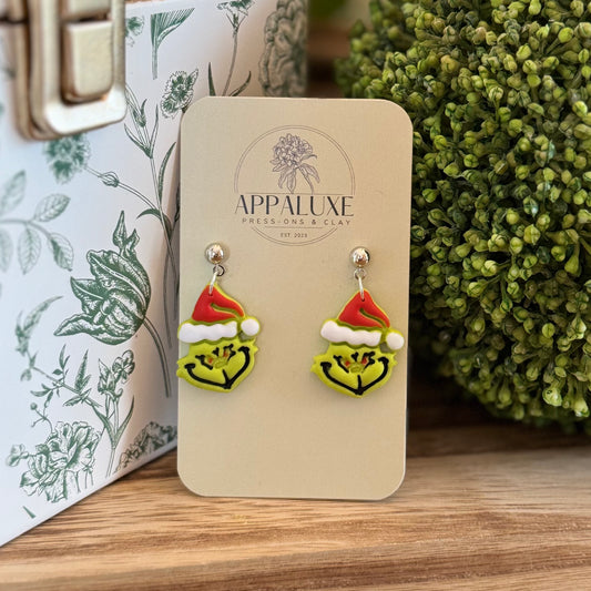 Mean Green Christmas Monster