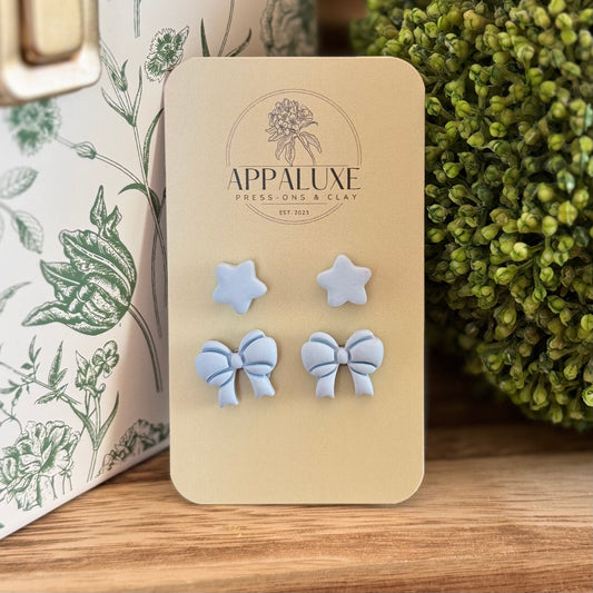 Stars & Bows- Stud Pack