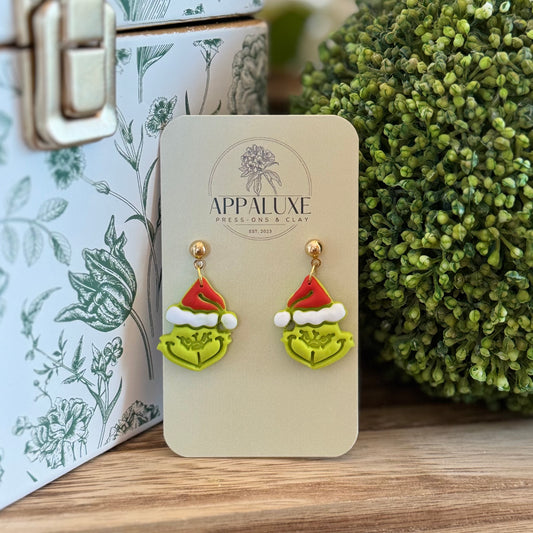 Mean Green Christmas Monster