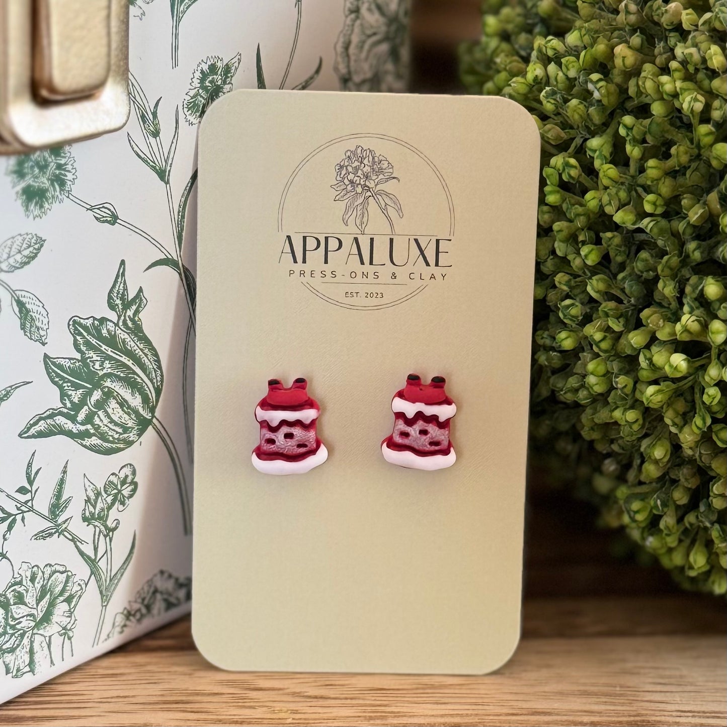 Santa Stuck in Chimney - Studs