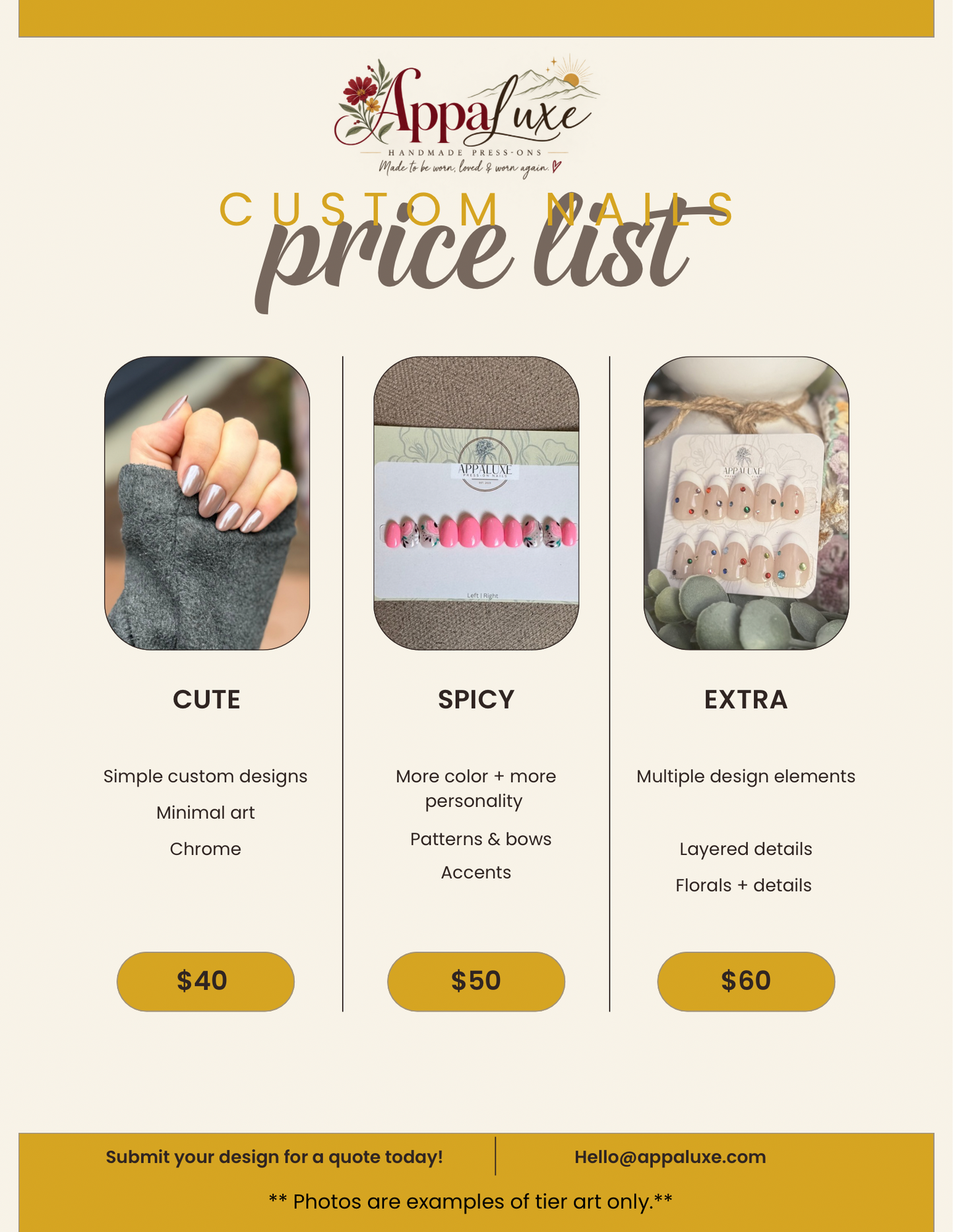 Custom Nail Set