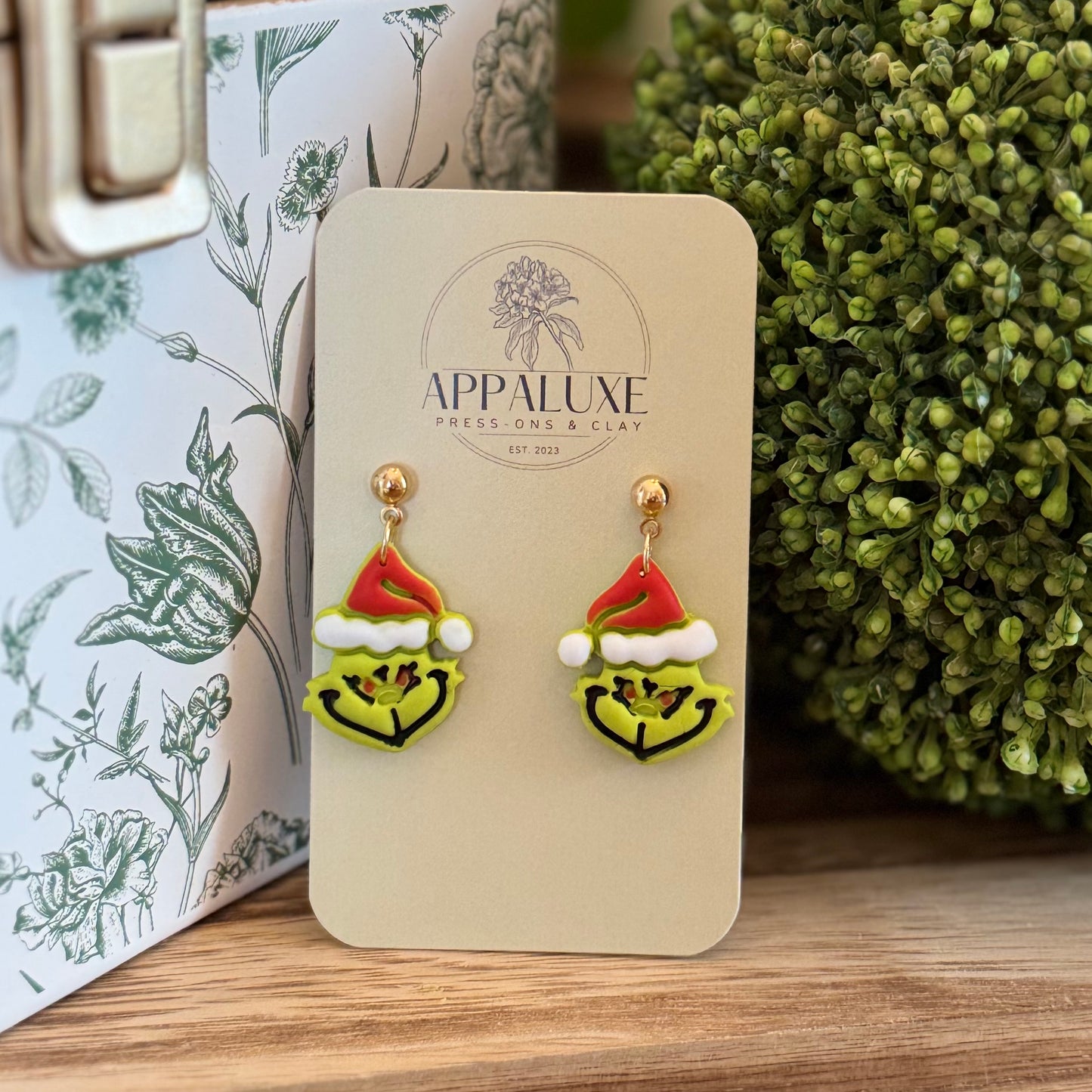 Mean Green Christmas Monster