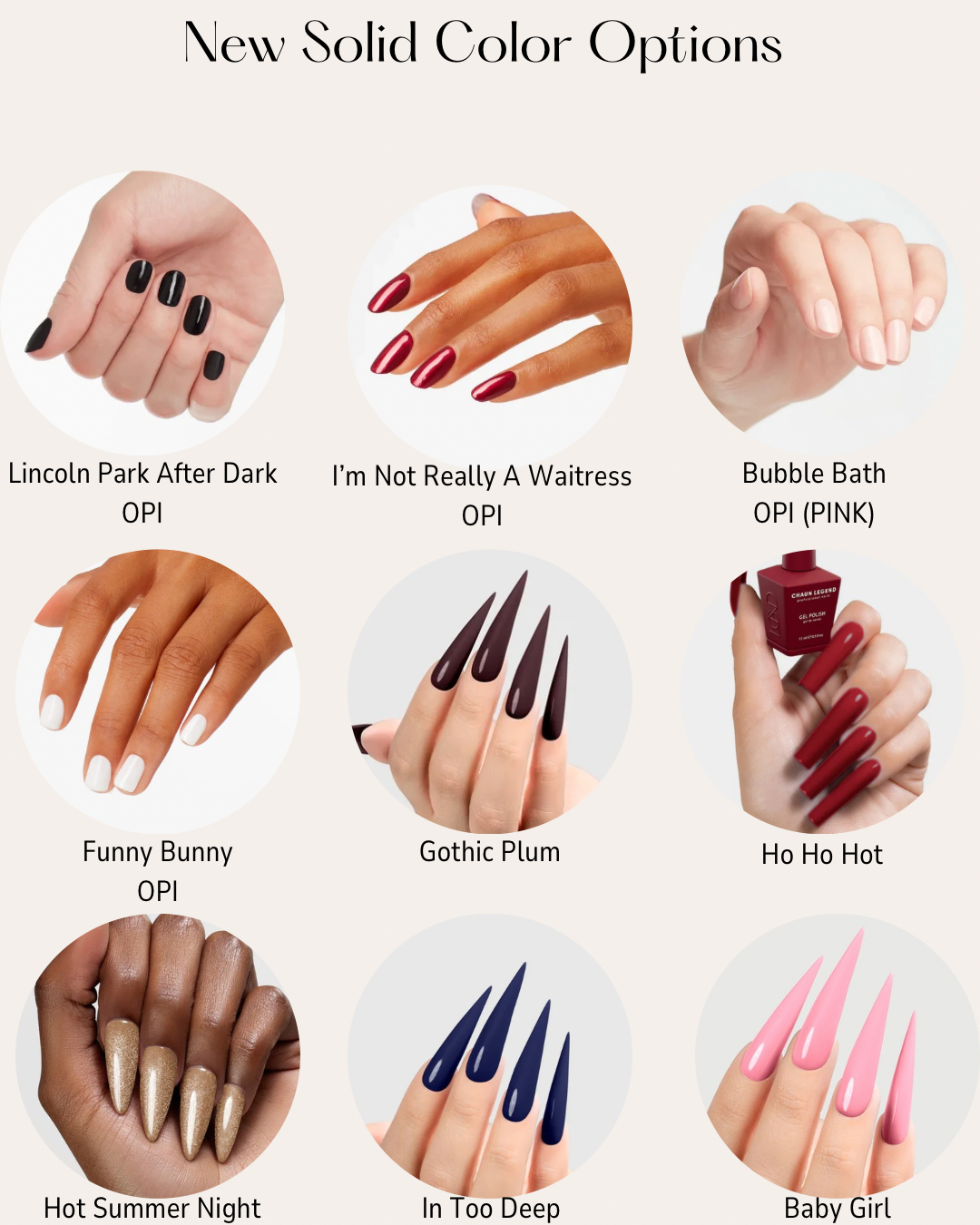 Bundle & Save - 3 Solid Sets