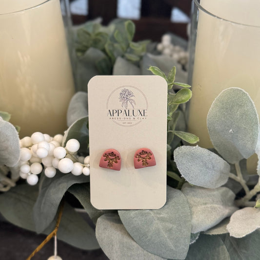Mini Floral Arch Studs