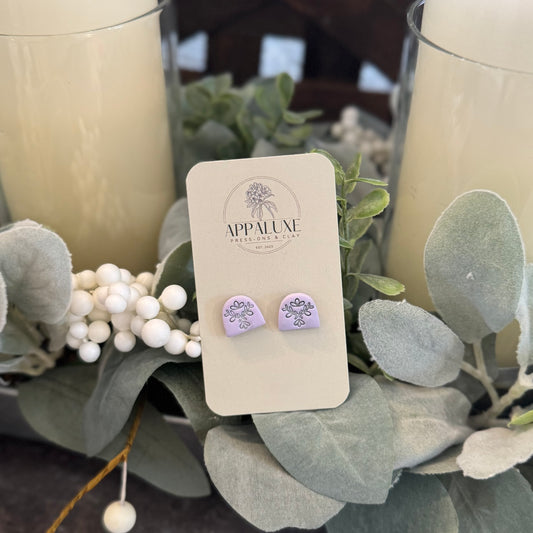 Mini Floral Arch Studs