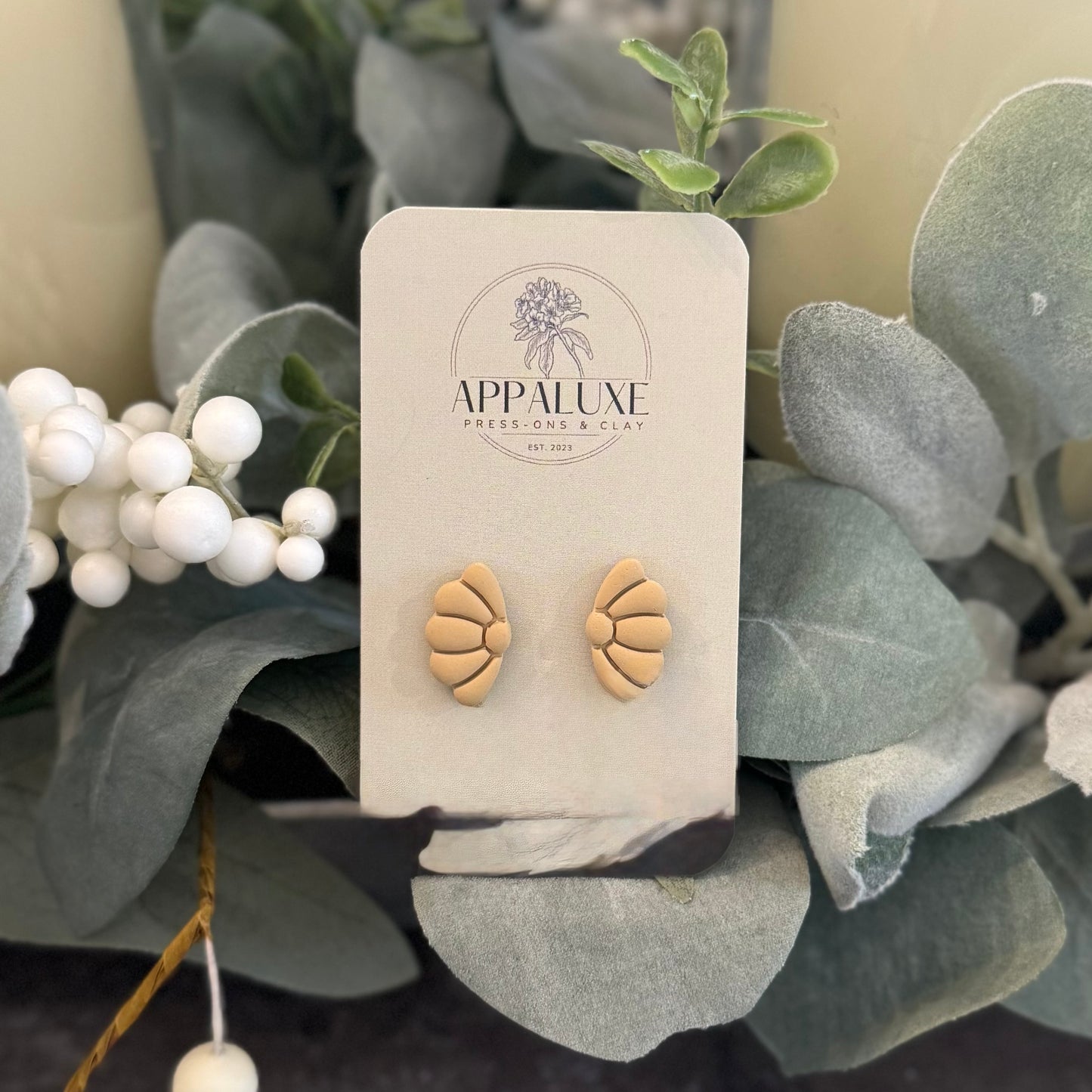 Half Daisy Studs