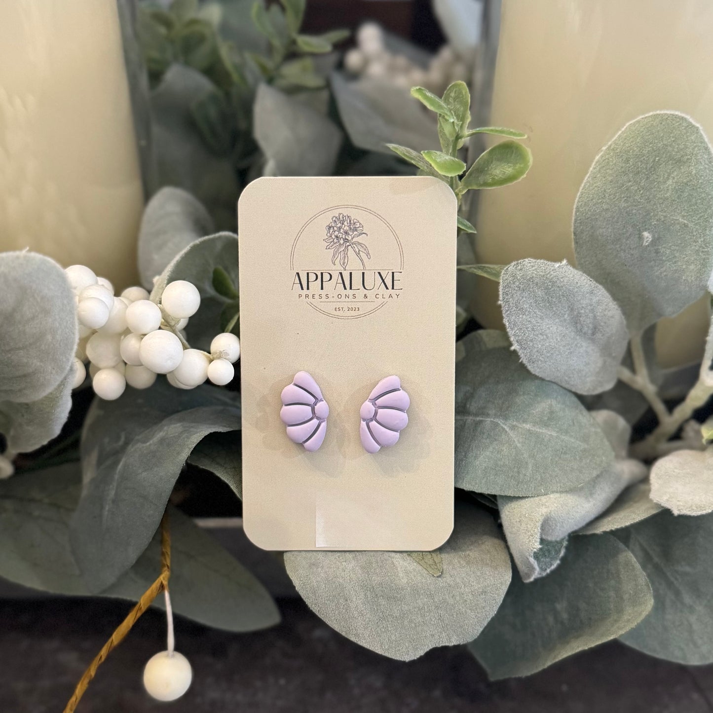 Half Daisy Studs