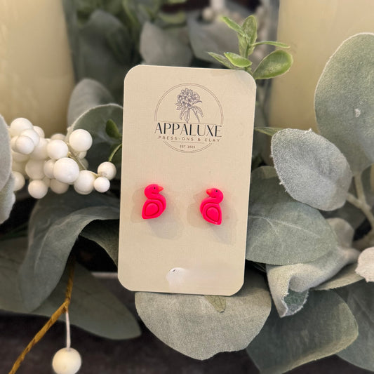 Flamingo Studs