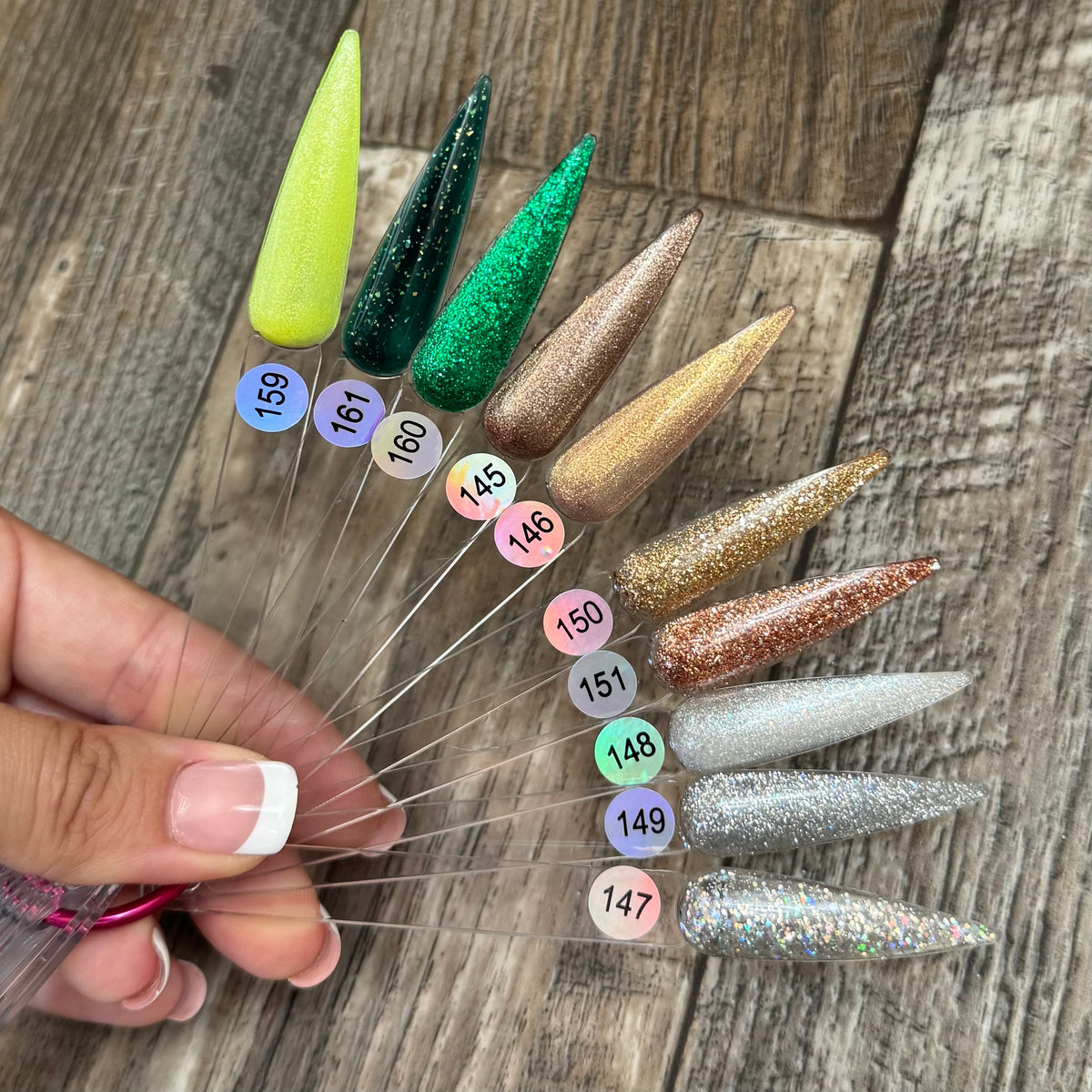 Glitter Nail Set