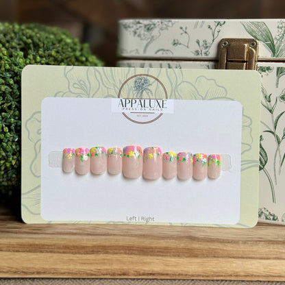 Floral French Tip