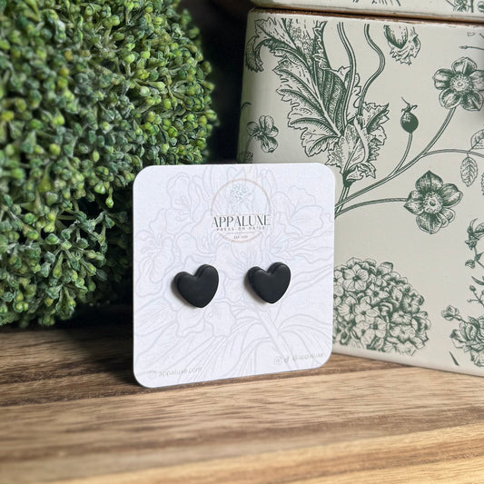 PUFFY HEARTS- STUDS