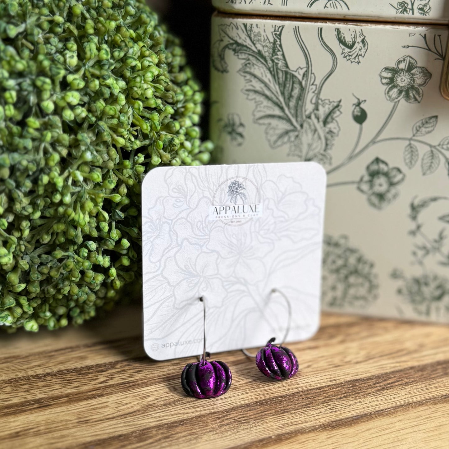 METALLIC PUMPKINS- HOOPS