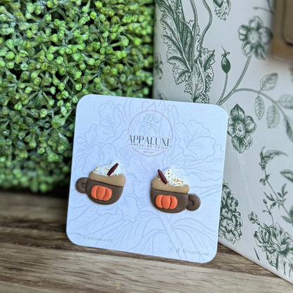 PUMPKIN LATTE MUG- STUD